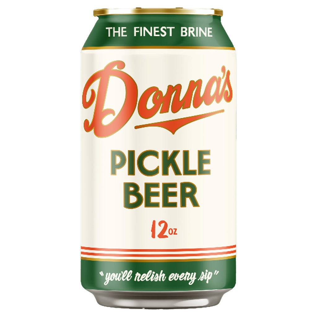 Donna's Pickle Beer 6 Pack Chips Liquor