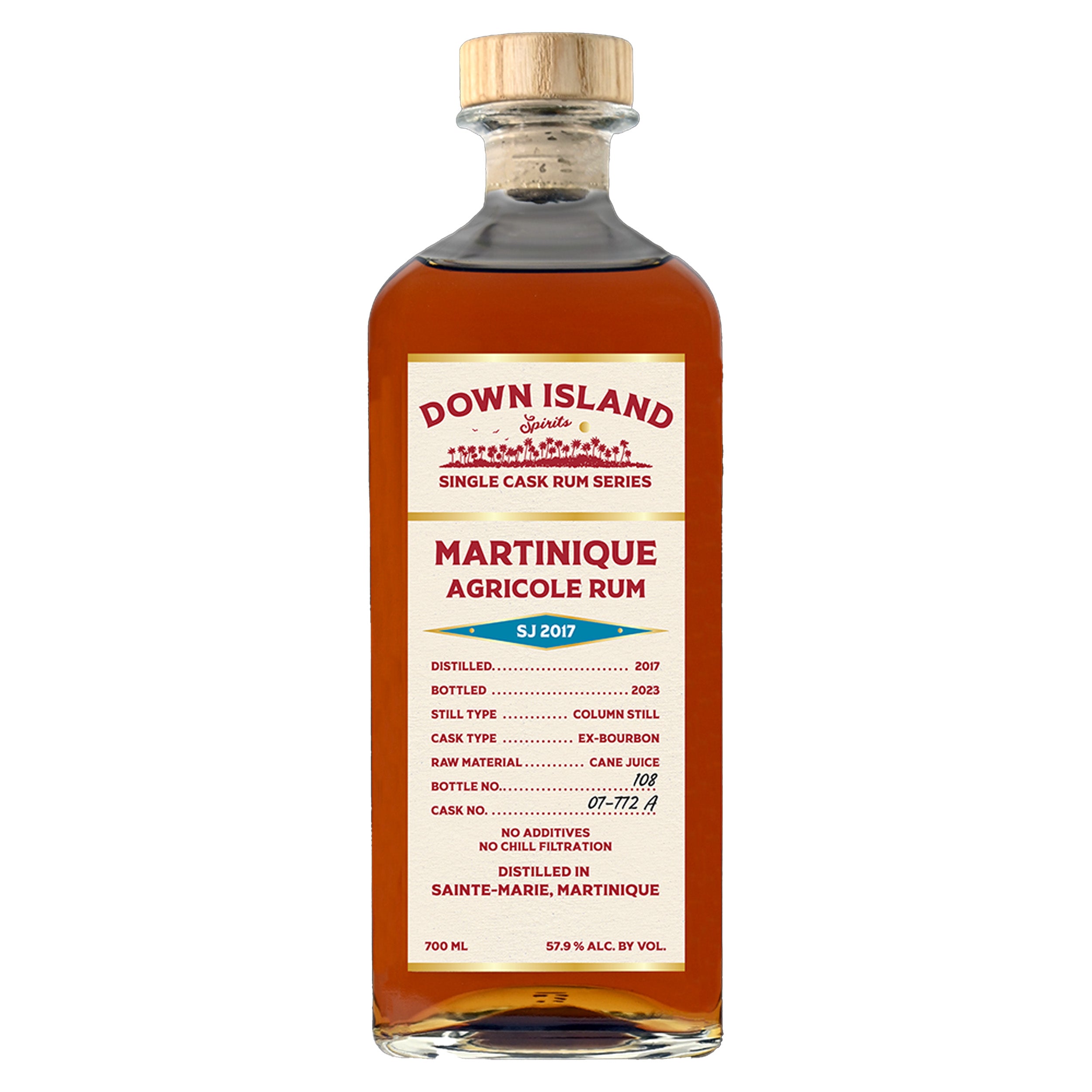 Down Island Spirits Martinique SJ 2017 Rum