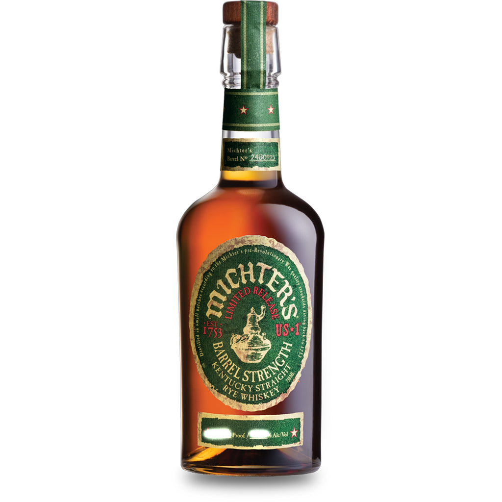 Michter's Barrel Strength Rye Whiskey Chips Liquor