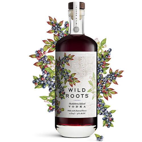 Wild Roots Huckleberry Infused Vodka