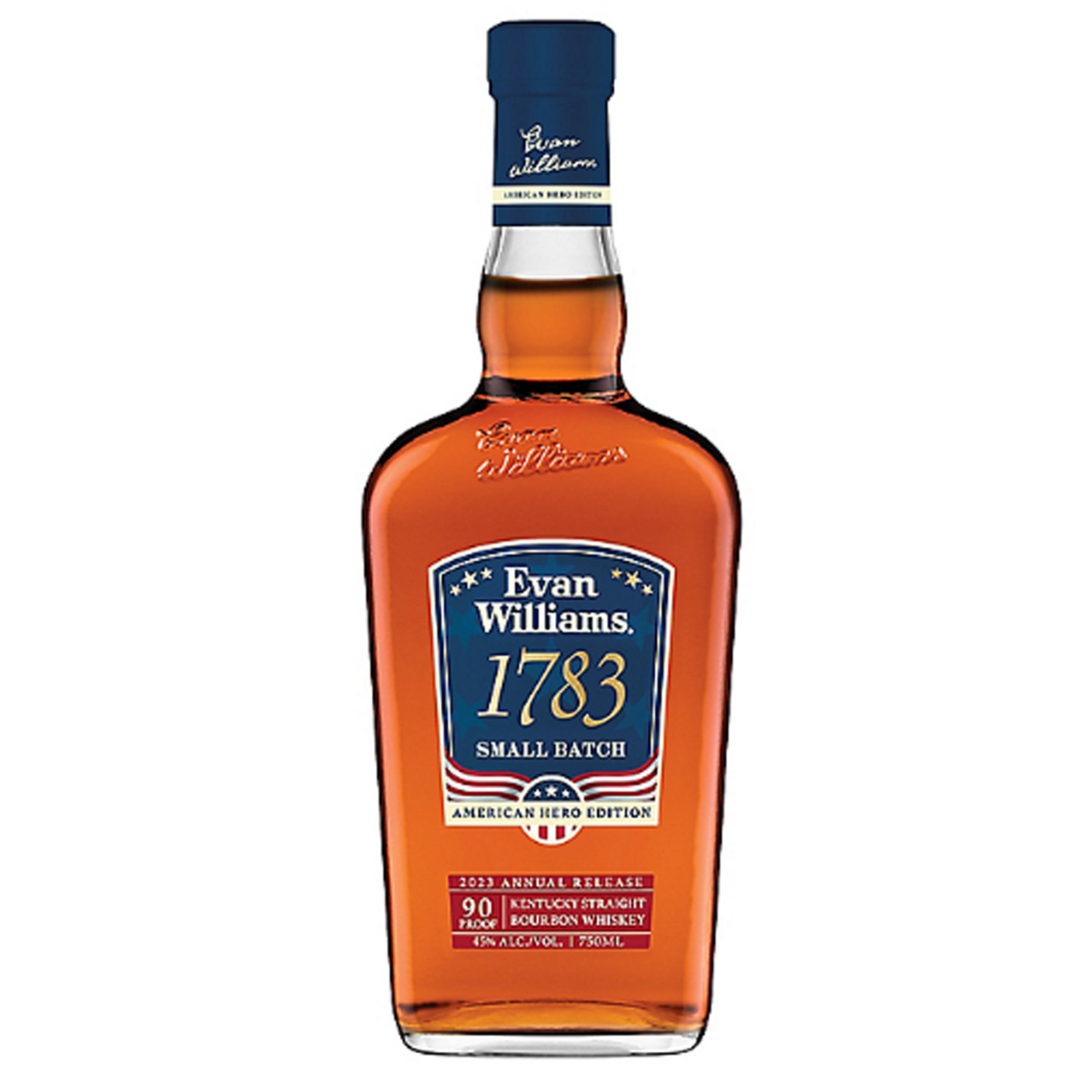 Evan Williams 1783 American Hero Edition Straight Bourbon Whiskey