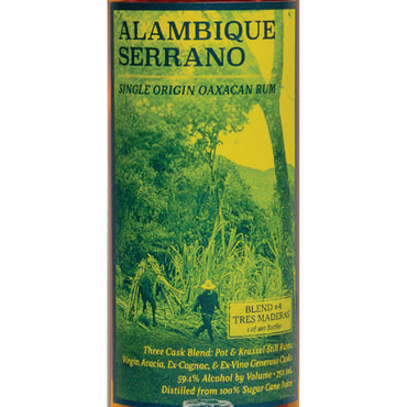 Alambique Serrano Blend #4 Tres Maderas Rum