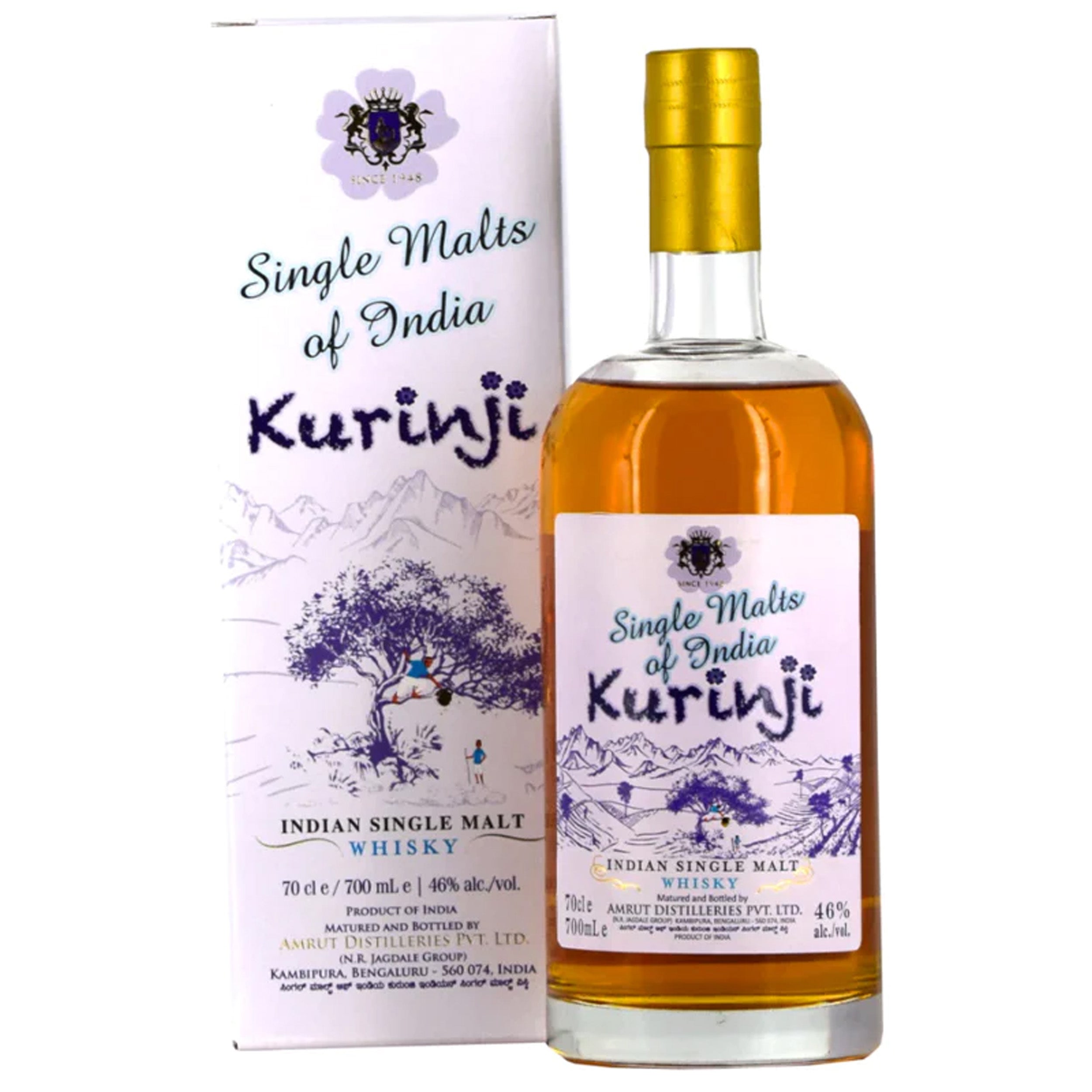 Amrut Kurinji Indian Single Malt Whisky