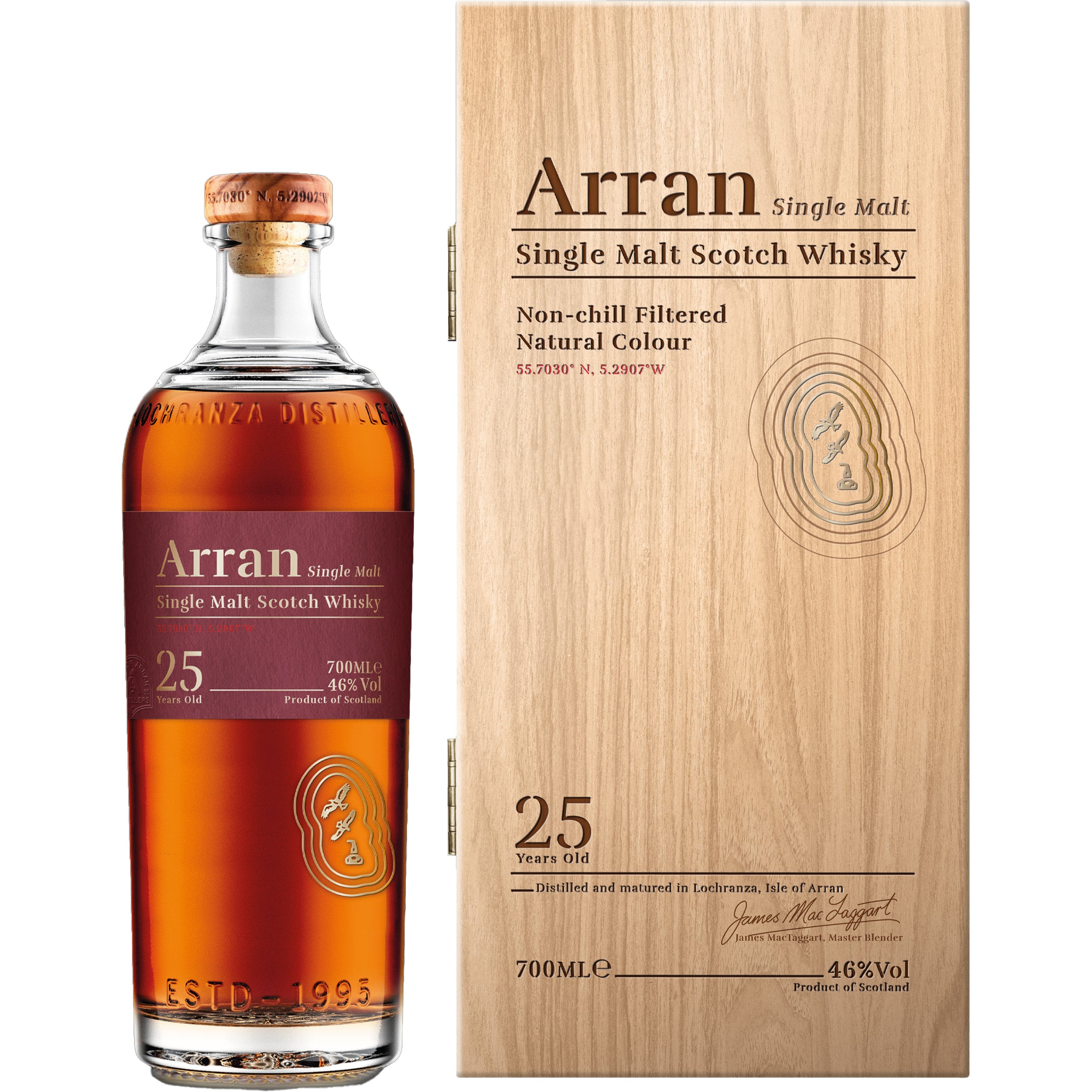 Arran 25 Year Old Single Malt Scotch Whisky