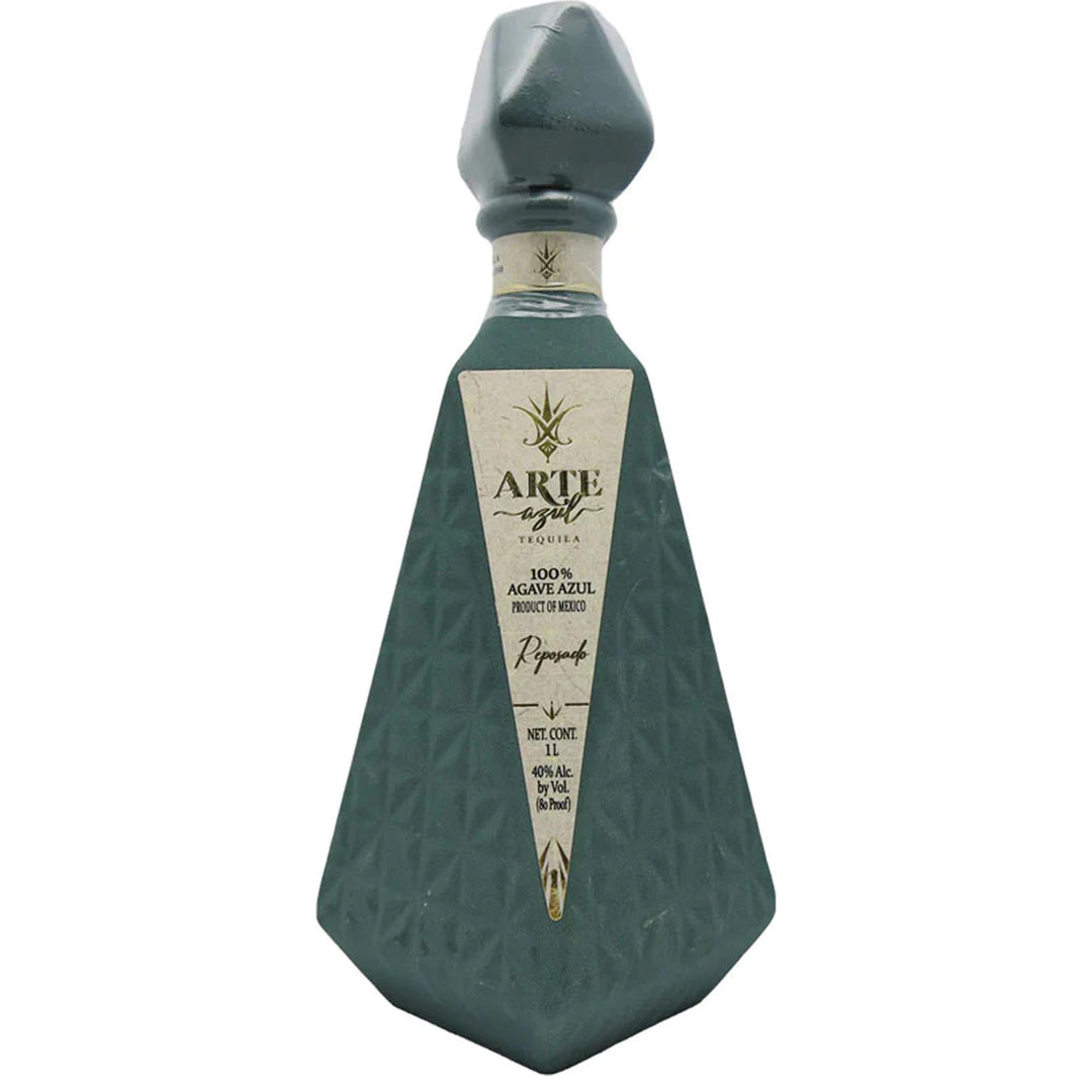 Arte Azul Ceramic Green Reposado Tequila