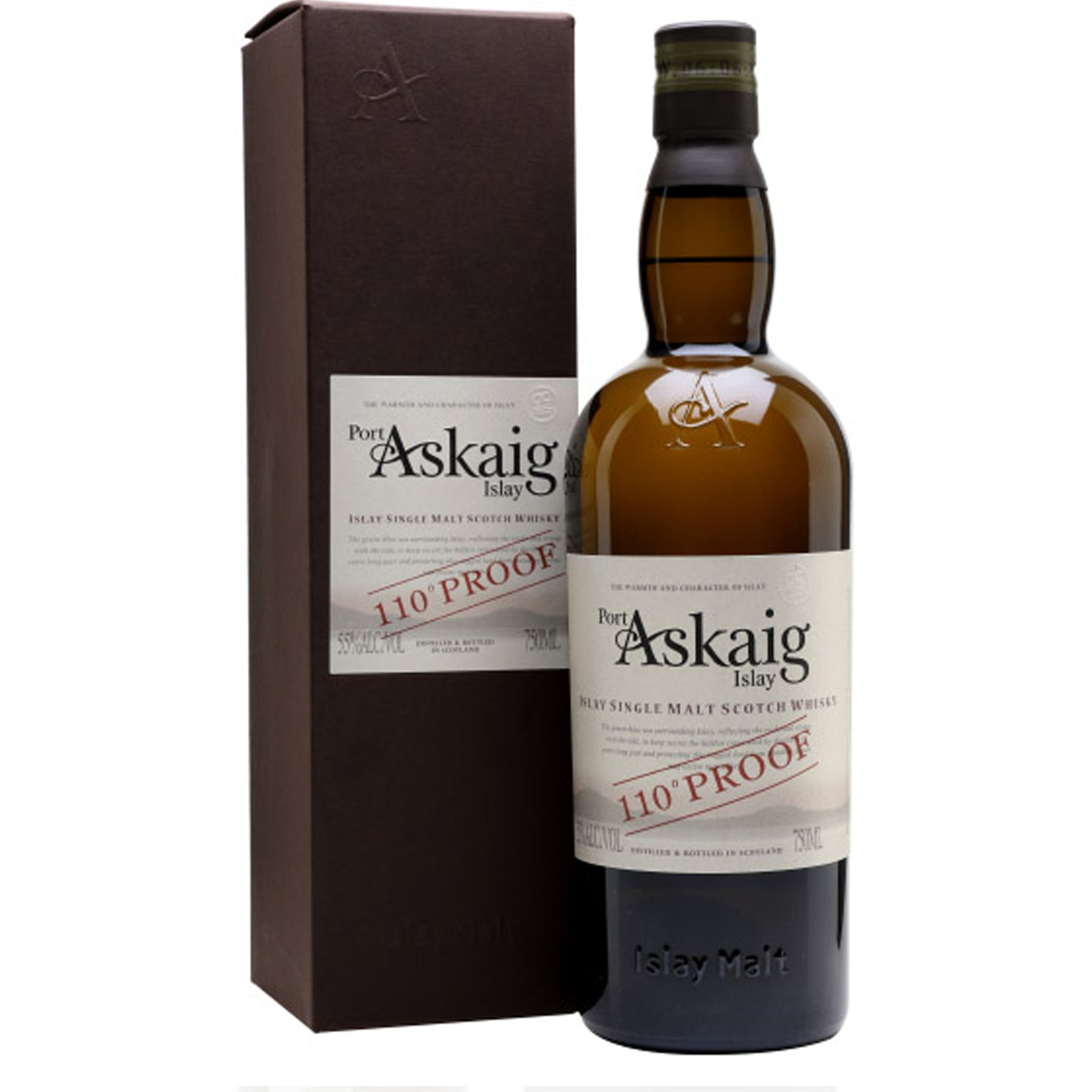 Port Askaig Islay Single Malt Scotch Whisky 110 Proof