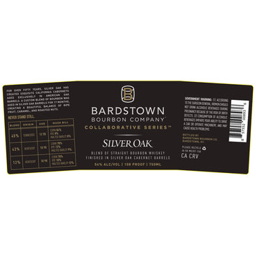 Bardstown Bourbon Company Collaborative Series Silver Oak