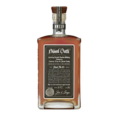 Blood Oath Pact 10 Bourbon Whiskey