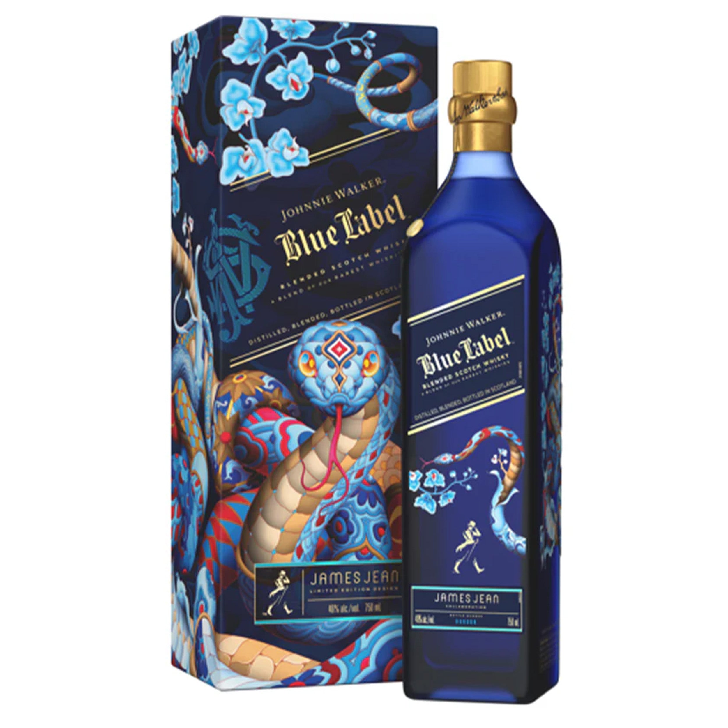 Johnnie Walker Blue Label Year of the Snake Limited Edition by James Jean 2025