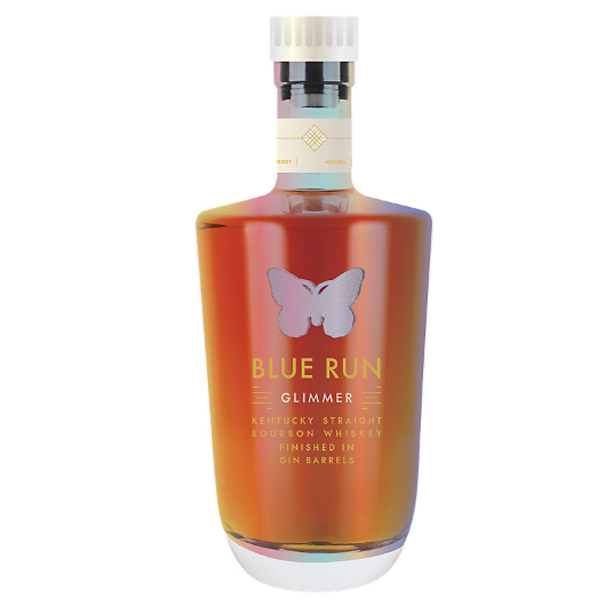 Blue Run Glimmer Gin Barrel Finished Bourbon Whiskey