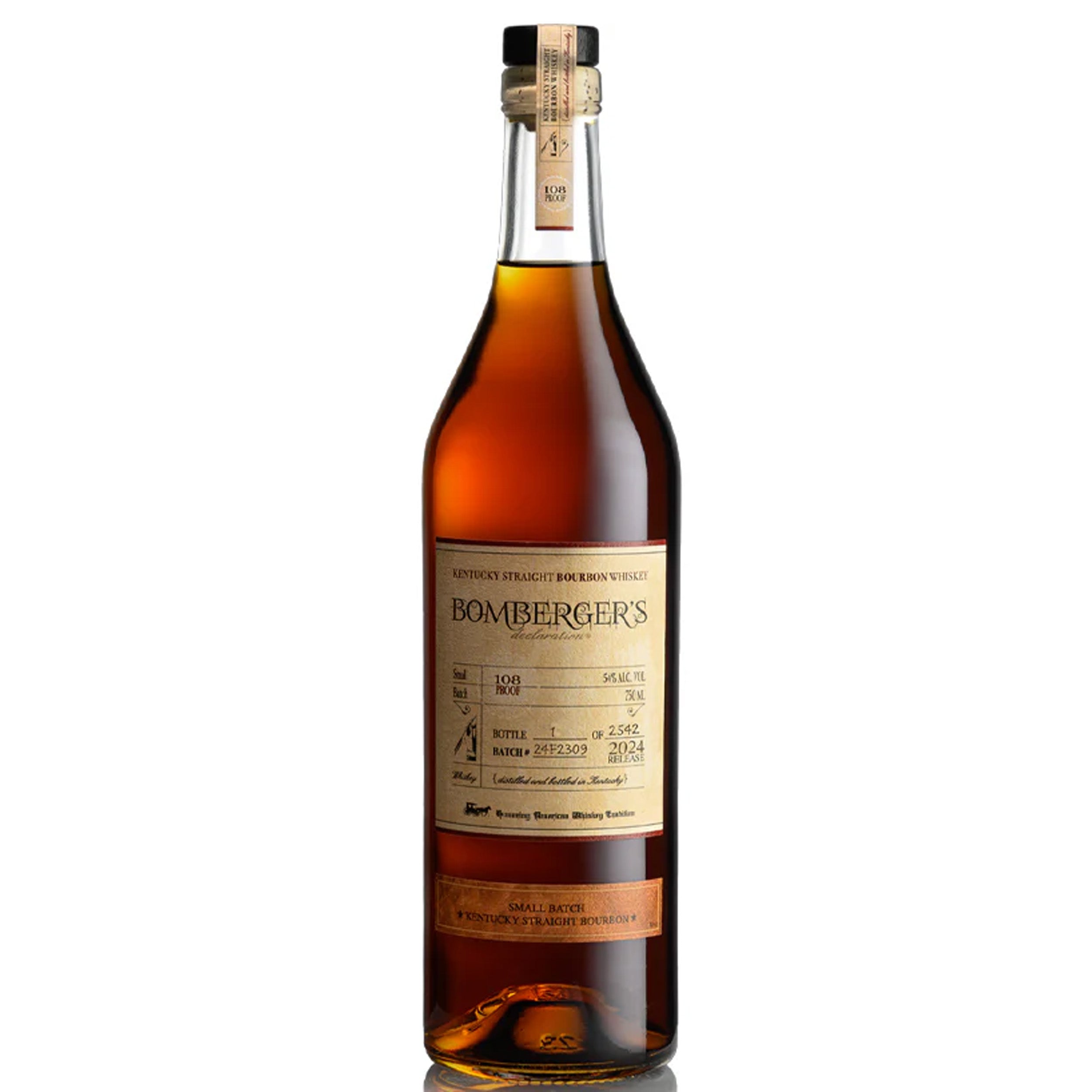 Bomberger's Declaration Bourbon Whiskey 2024