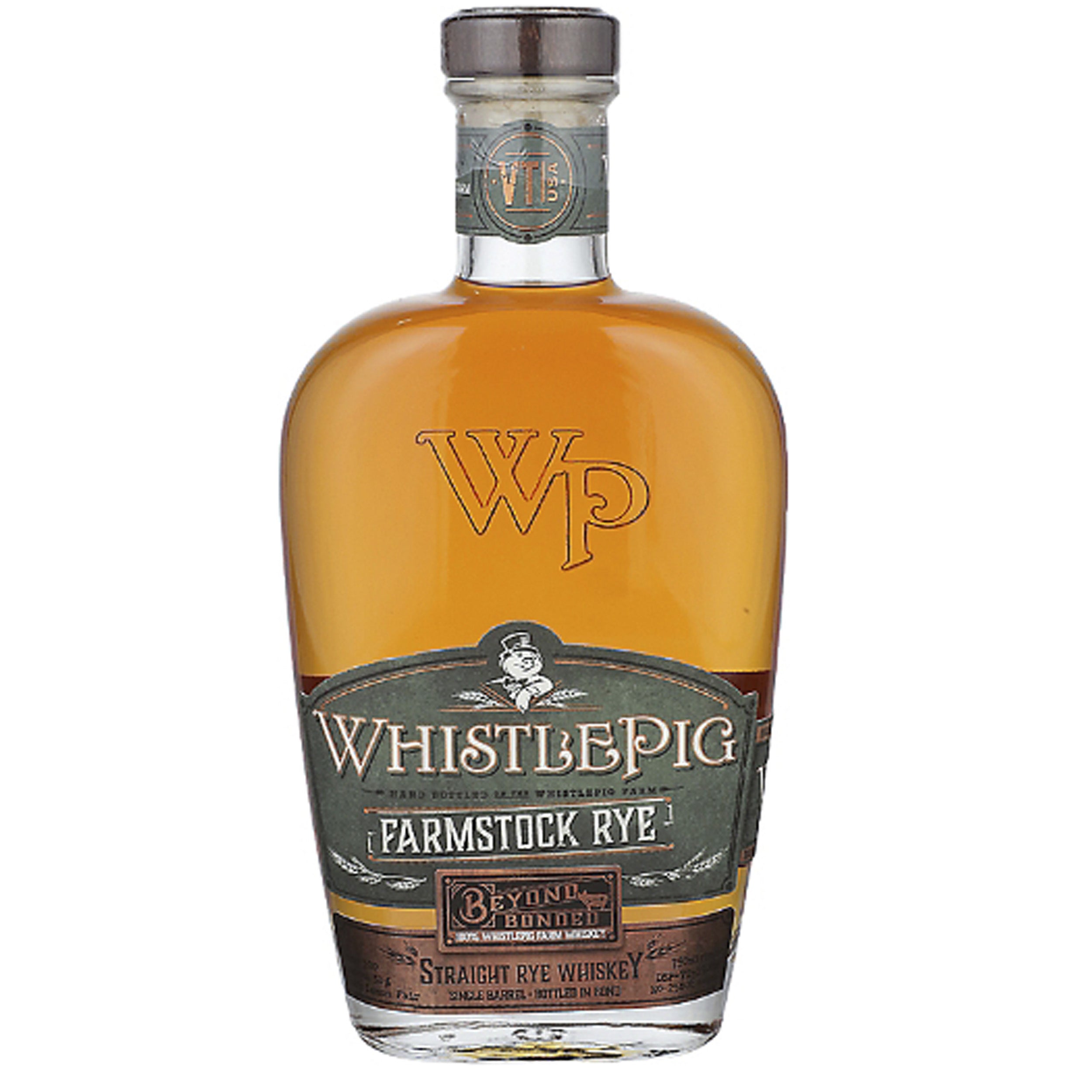 Whistlepig Farmstock Rye Beyond Bonded Whiskey