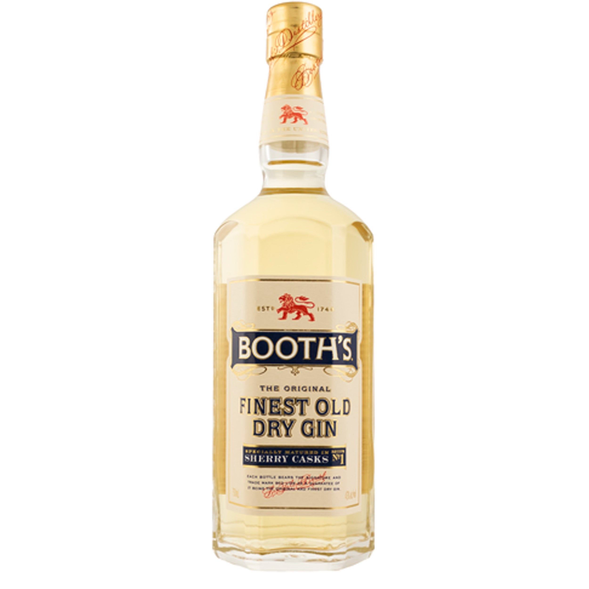 Booths Finest Old Gin