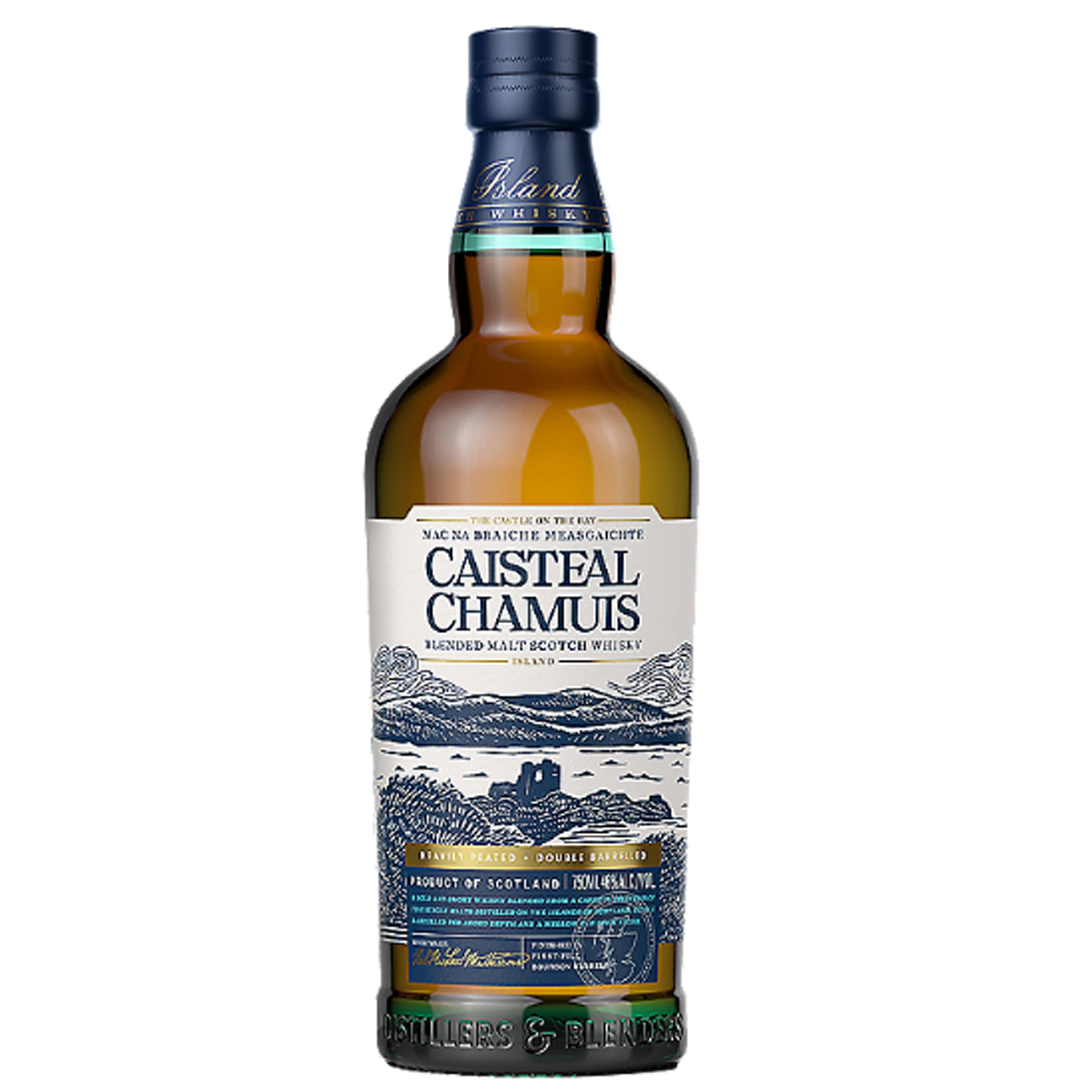 Caisteal Chamuis Blended Malt Scotch Whisky Finished In First Fill Bourbon Barrels