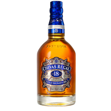 Chivas Regal 18 Year Blended Scotch Gold Signature