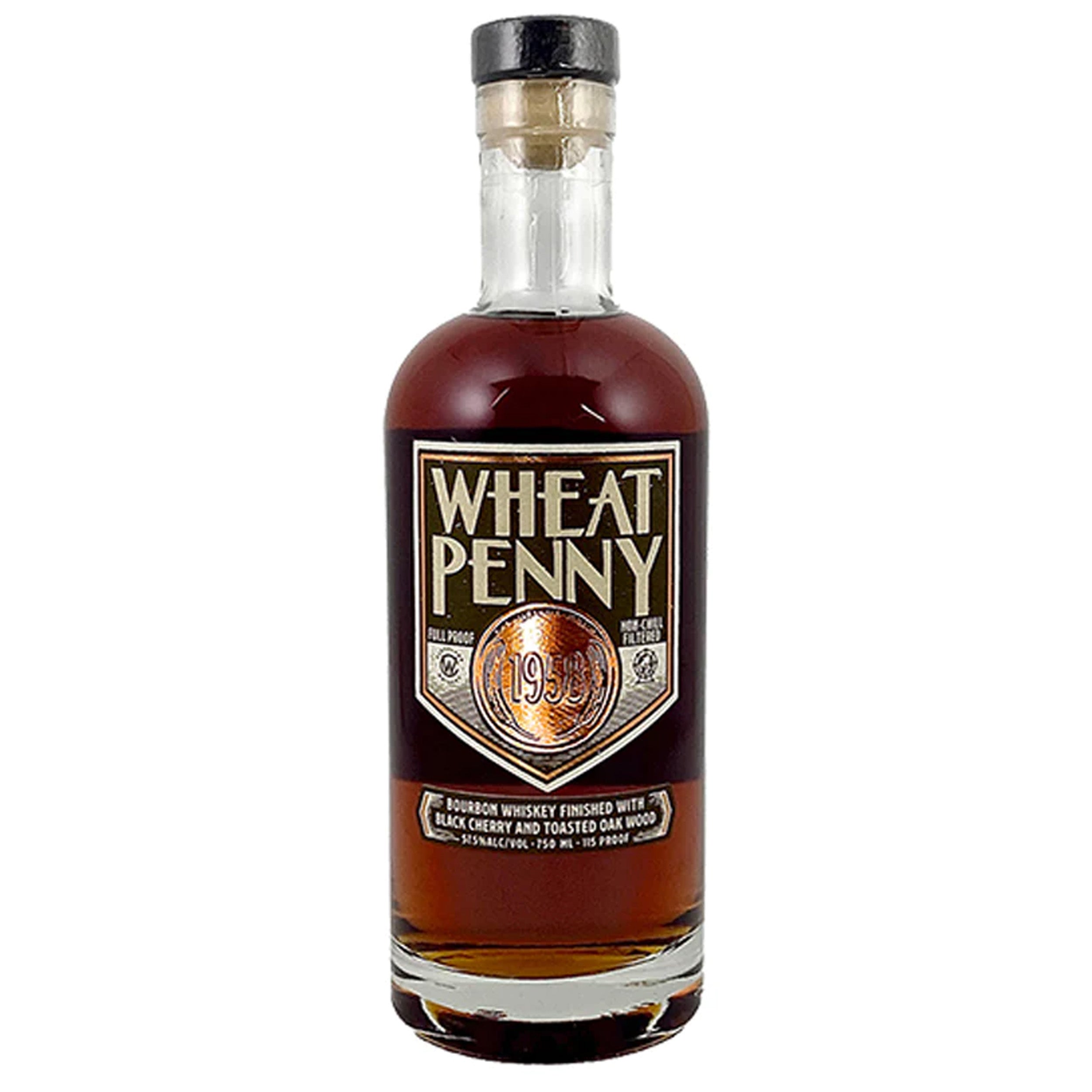 Cleveland Wheat Penny 1958 Full Proof Bourbon Whiskey