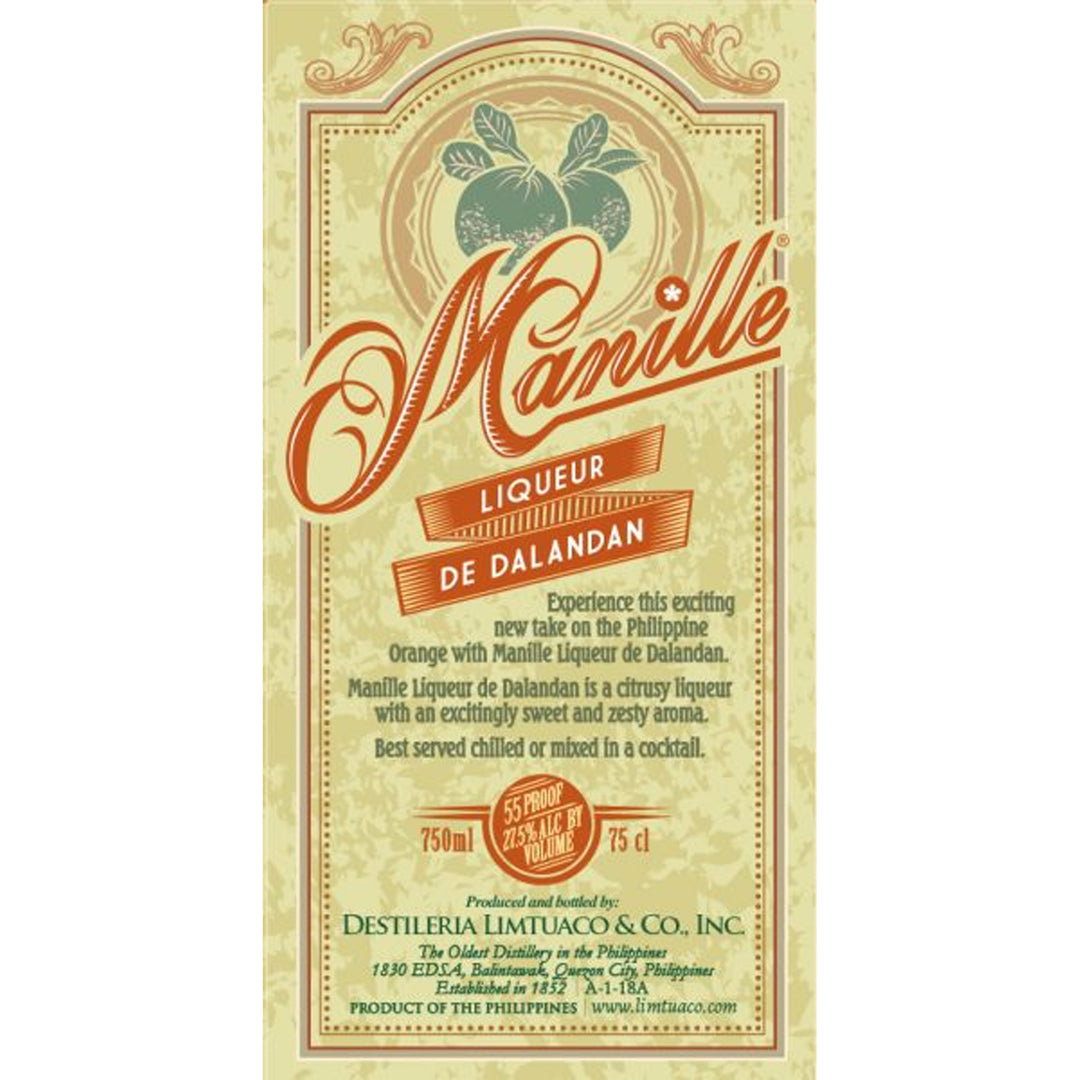Destileria Limtuaco Manille Liqueur De Dalandan