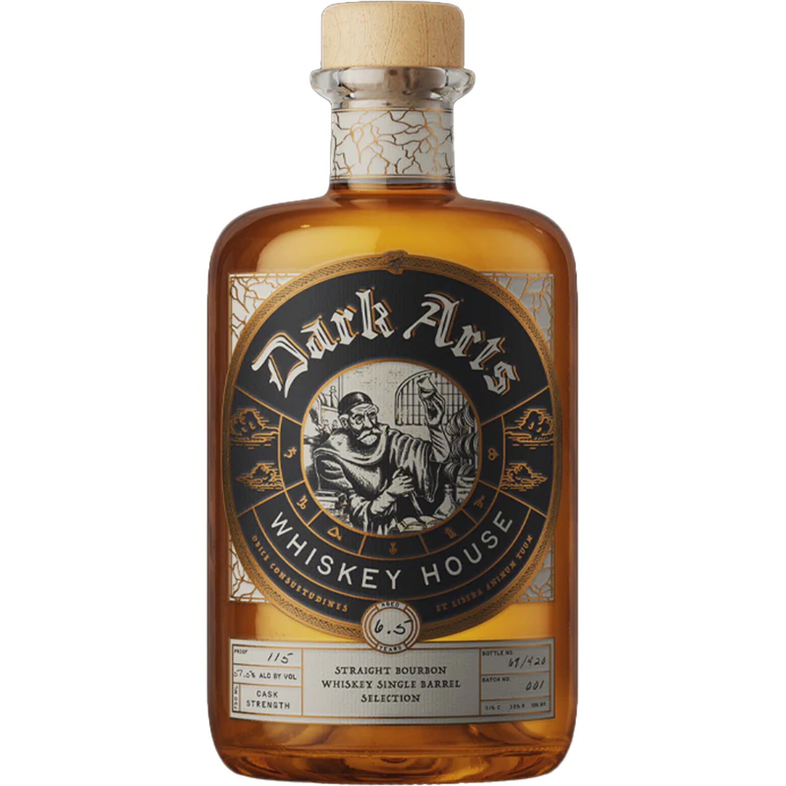 Dark Art's Whiskey House Barely Legal Cask Strength Bourbon Whiskey