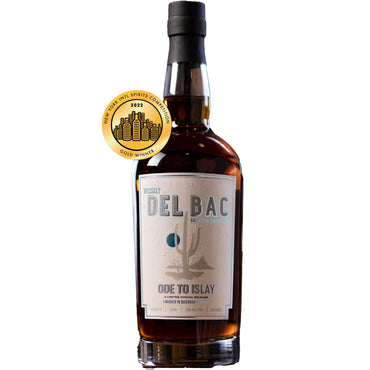 Whiskey Del Bac Ode To Islay American Single Malt Whiskey