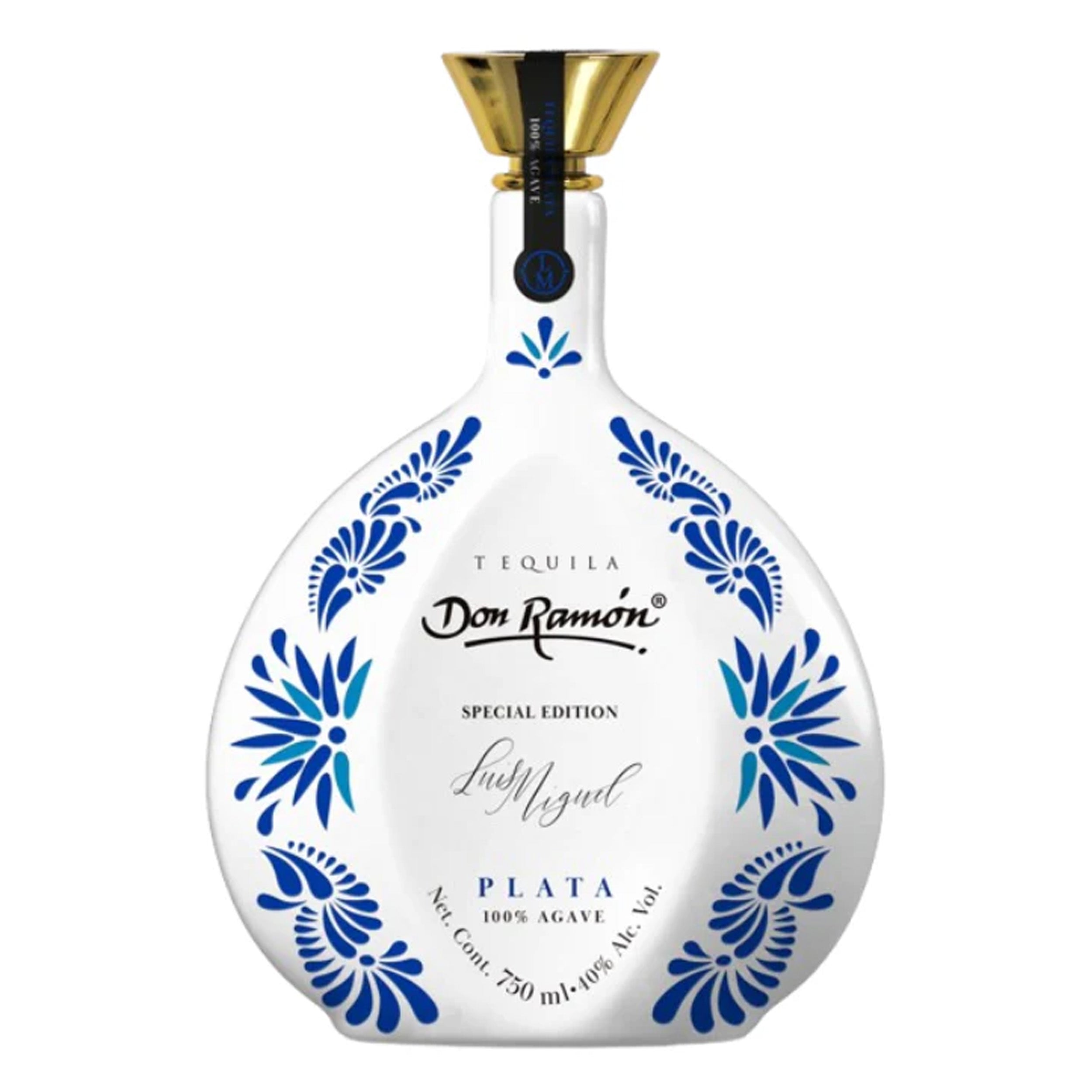 Don Ramon Ceramica Special Edition Luis Miguel Collection Plata Tequila