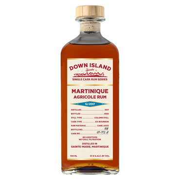 Down Island Martinique SJ 2017 Rum