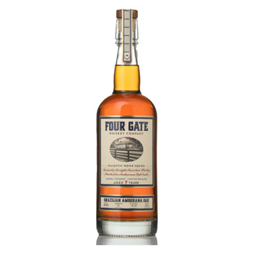 Four Gate Majestic Wood Series 'Brazilian Amburana Oak' Bourbon Whiskey