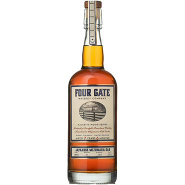 Four Gate Majestic Wood Series 'Japanese Mizunara Oak' Bourbon Whiskey