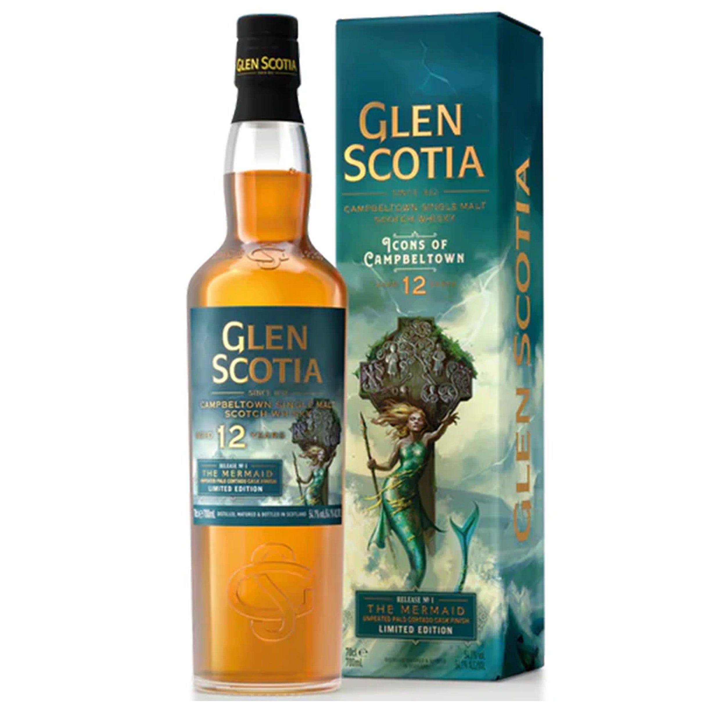 Glen Scotia Icons of Campbeltown Release No. 1 The Mermaid Scotch Whisky