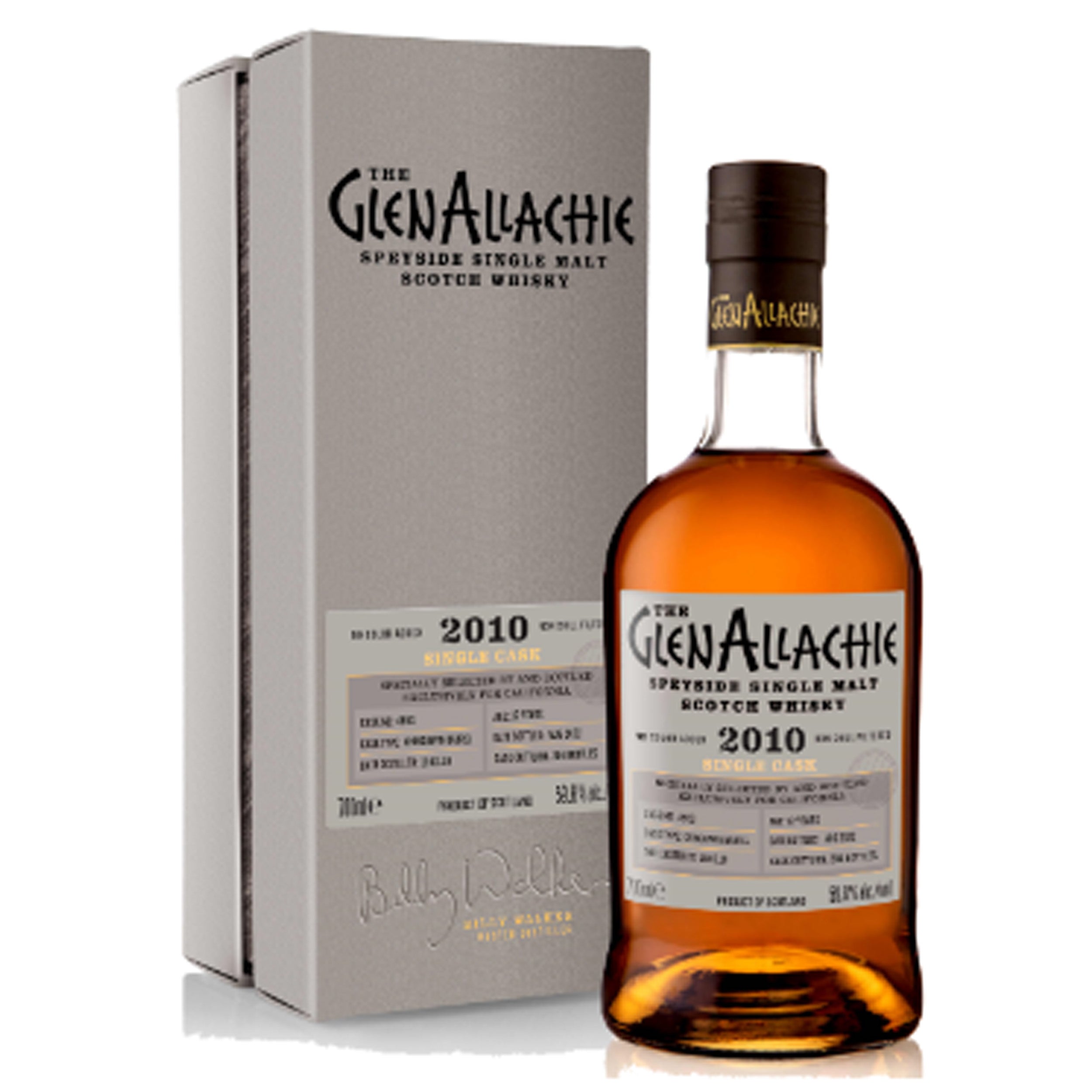 GlenAllachie 2010 12 Year Old Chinquapin Cask Barrel #4553