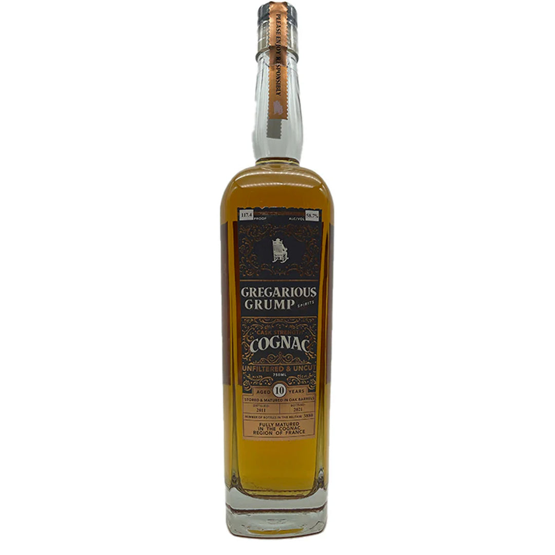 Gregarious Grump 10 Year XO Fins Bois Cognac