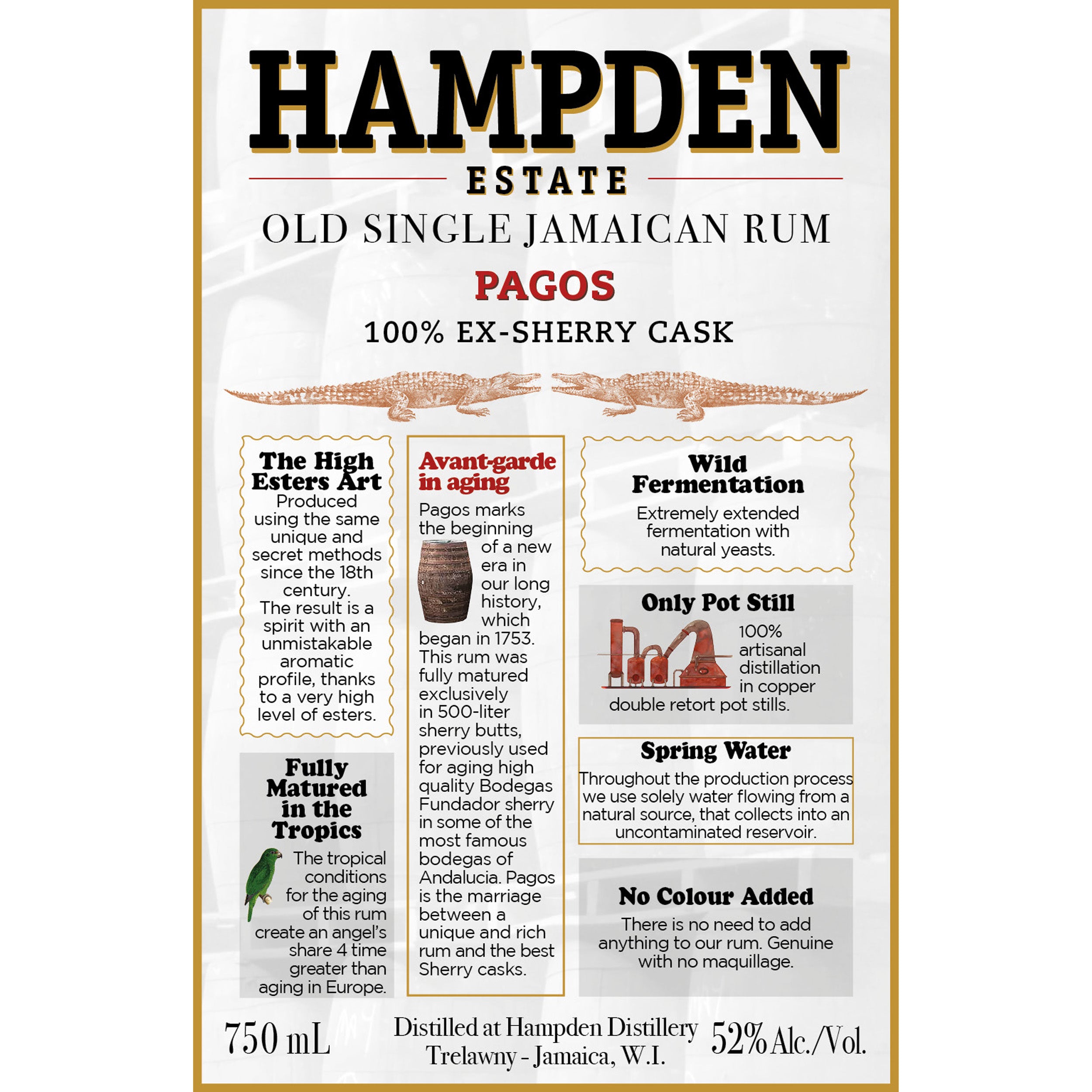 Hampden Estate PAGOS Rum