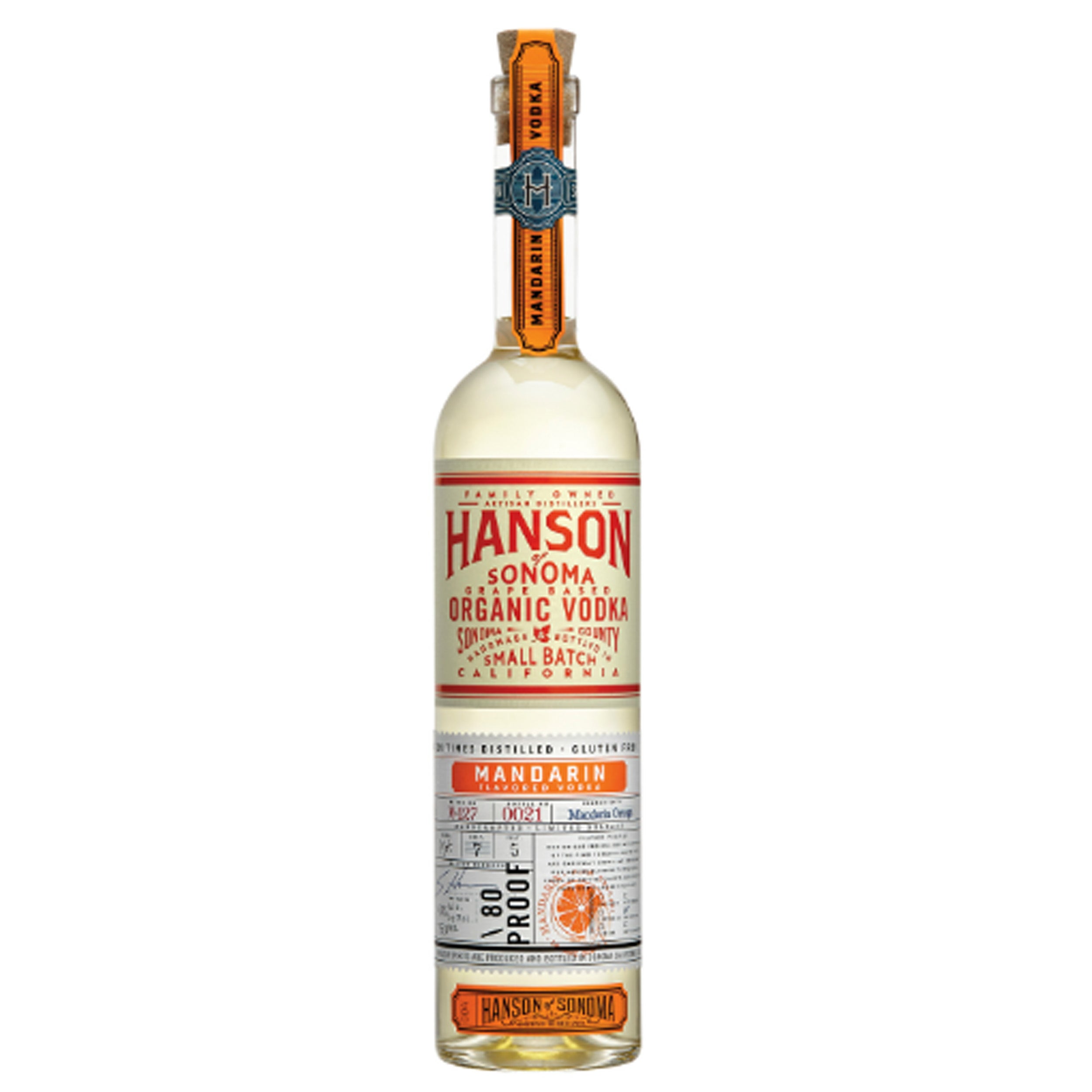 Hanson of Sonoma Mandarin Vodka