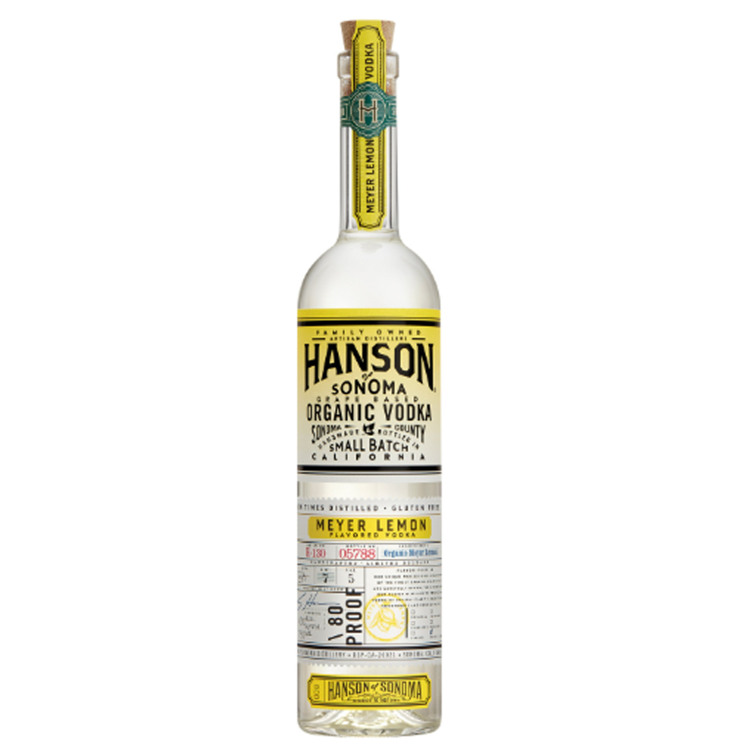 Hanson of Sonoma Myer Lemon Vodka