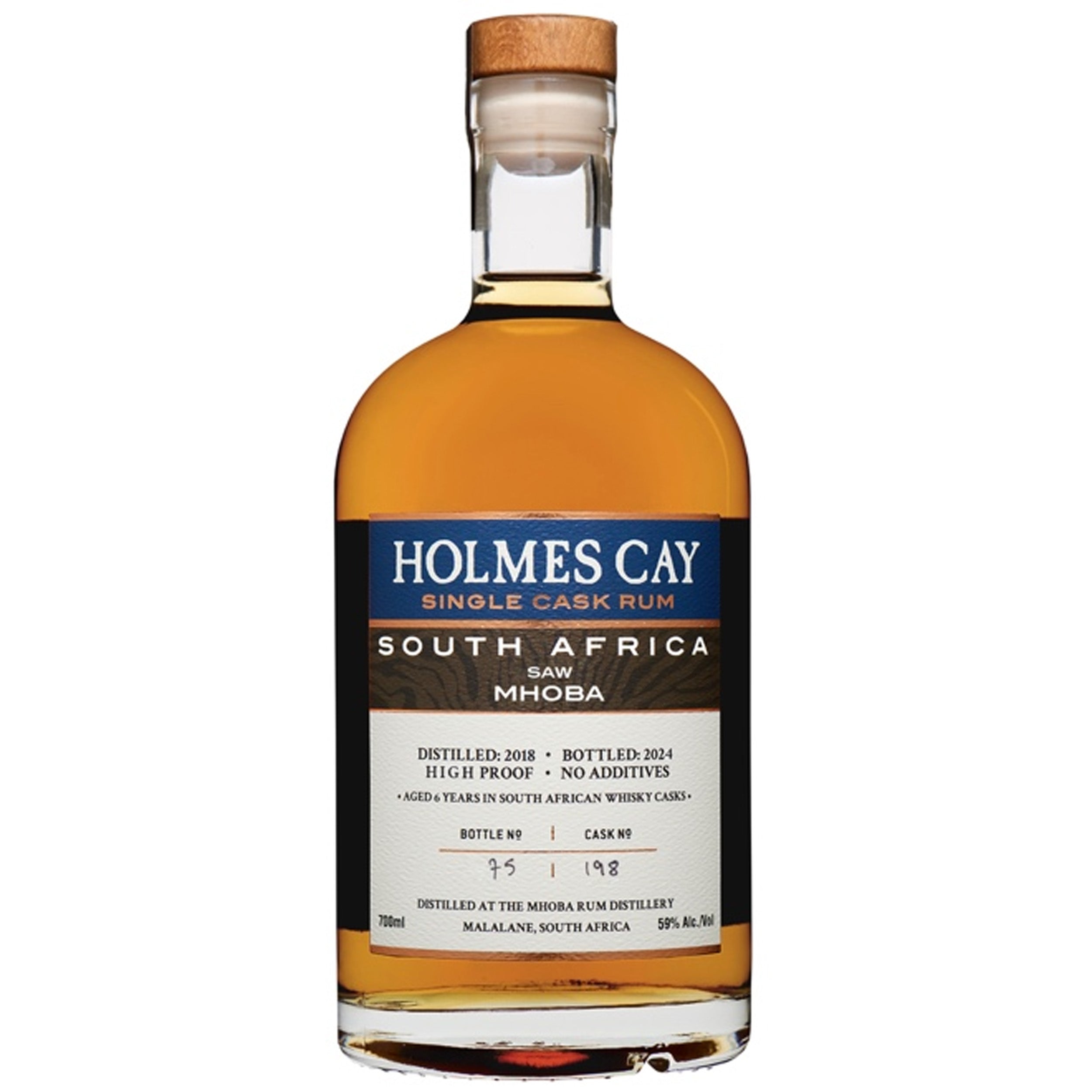 Holmes Cay South Africa – MHOBA 2018 – Whisky Cask Single Cask Rum