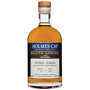 Product - Holmes Cay South Africa – MHOBA 2018 – Whisky Cask Single Cask Rum
