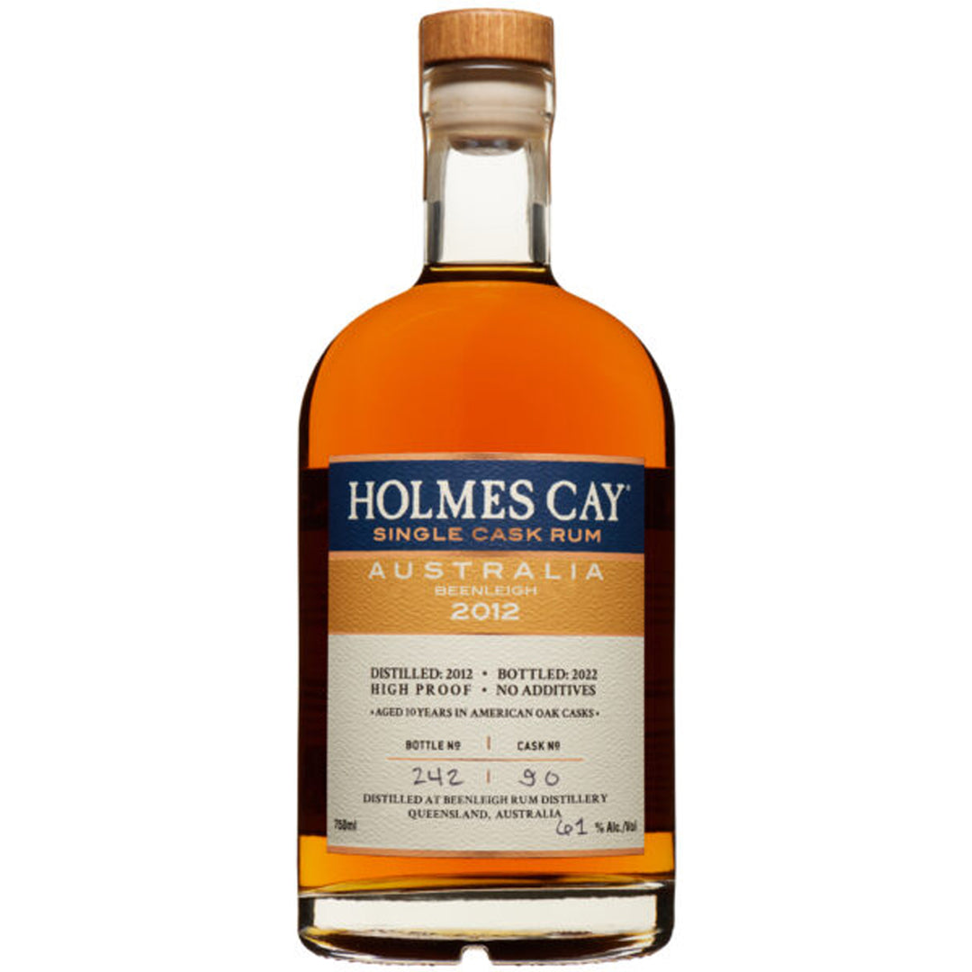 Holmes Cay Beenleigh Australia 2012 10 Year Single Cask Rum