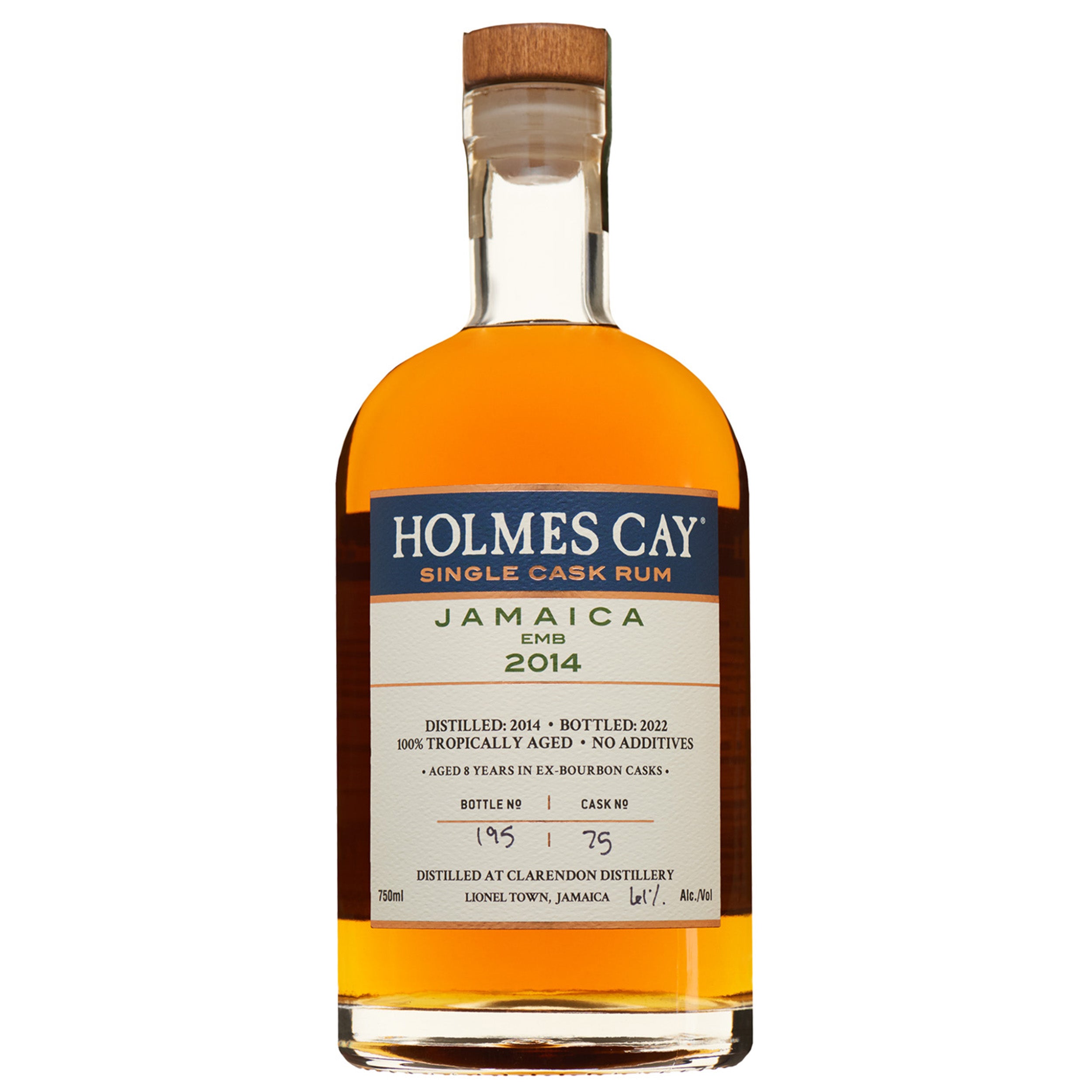 Holmes Cay Jamaica EMB 2014 Rum