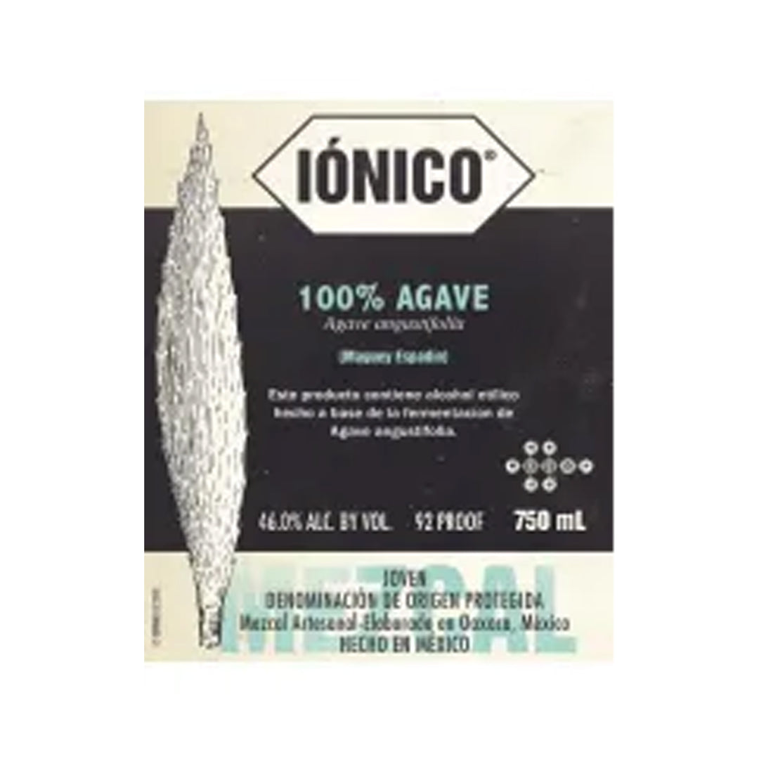 Ionico Mezcal Maguey Espadin Joven Mezcal