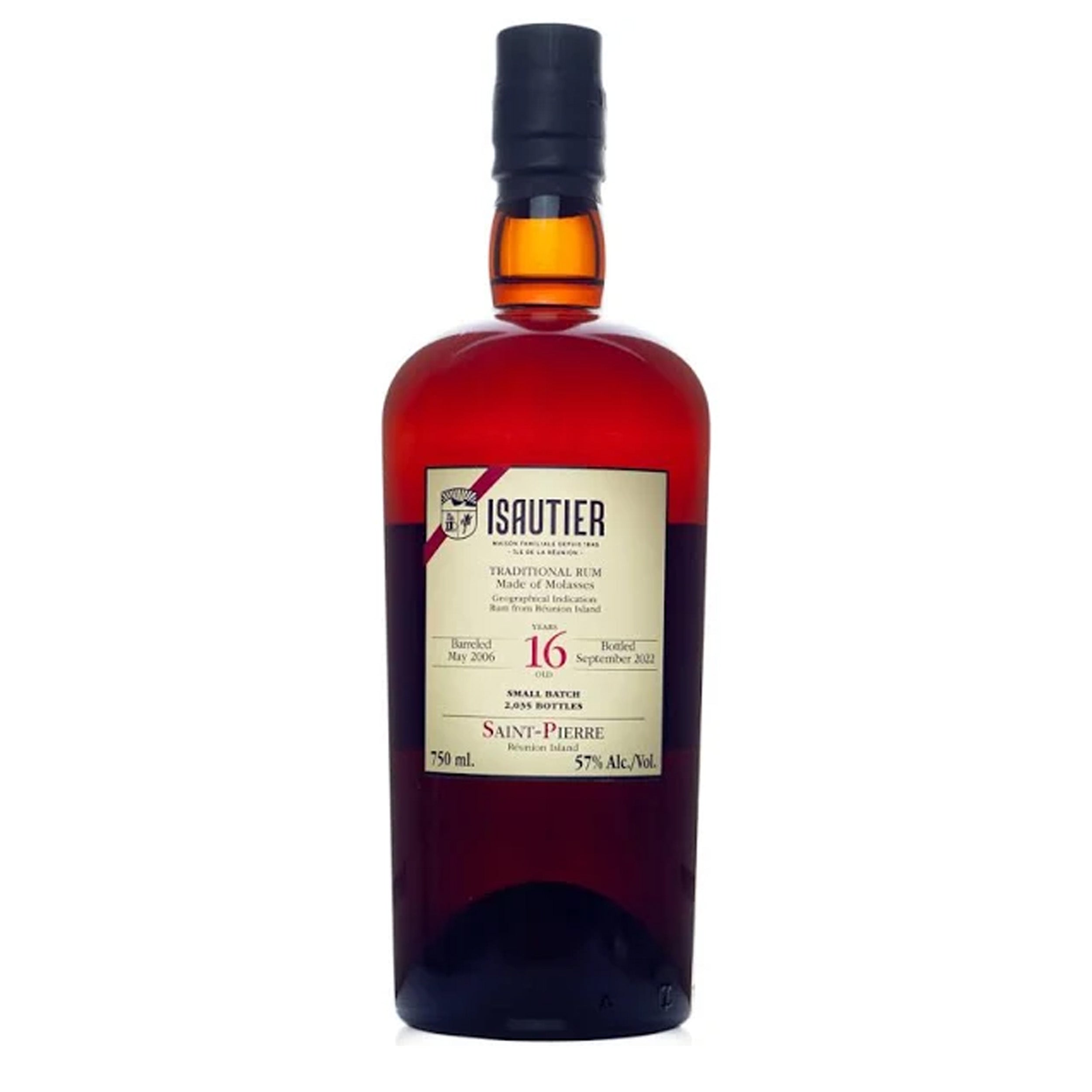 Maison Isautier 16 Years Old Small Batch Molasses Rum