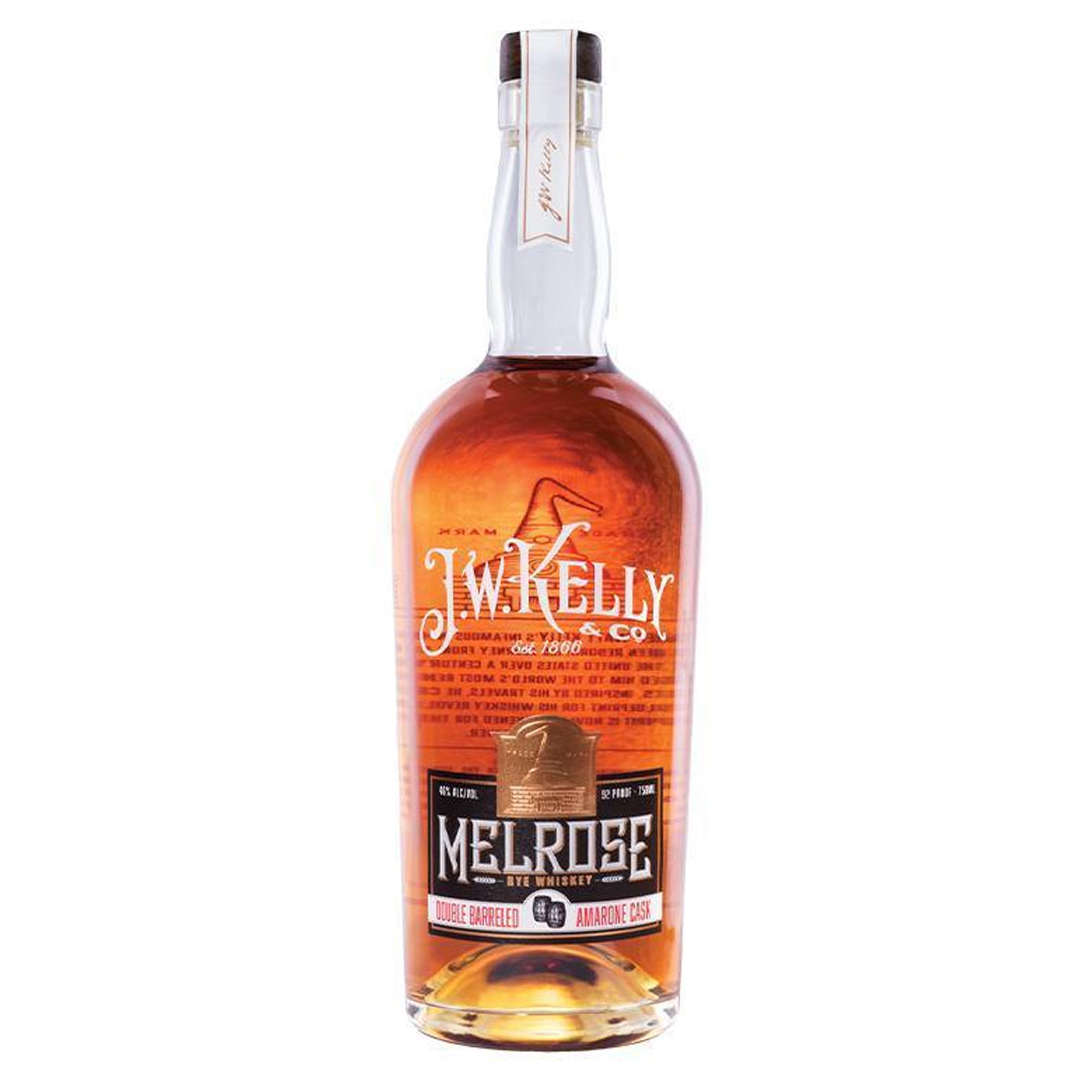 J.W. Kelly Melrose Rye Whiskey