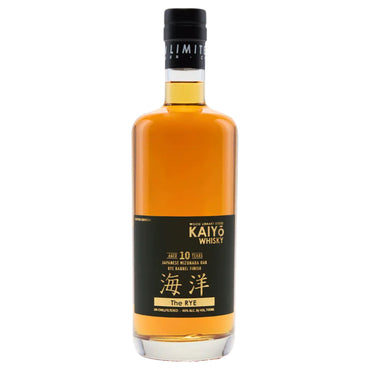 Kaiyo 10 Years The Rye Limited Edition Japanese Whiskey