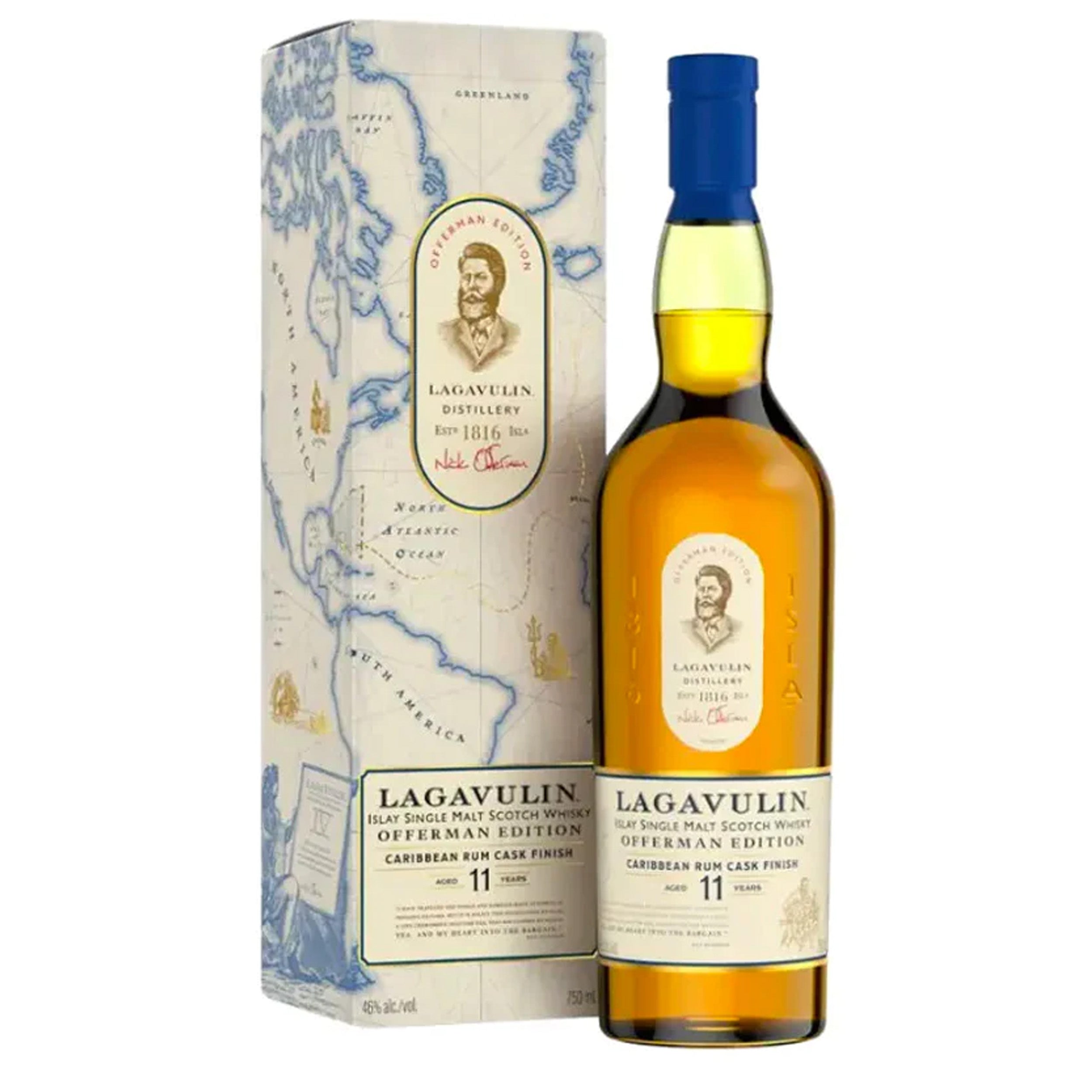 Lagavulin Offerman Edition Caribbean Rum Cask Finish Scotch Whisky