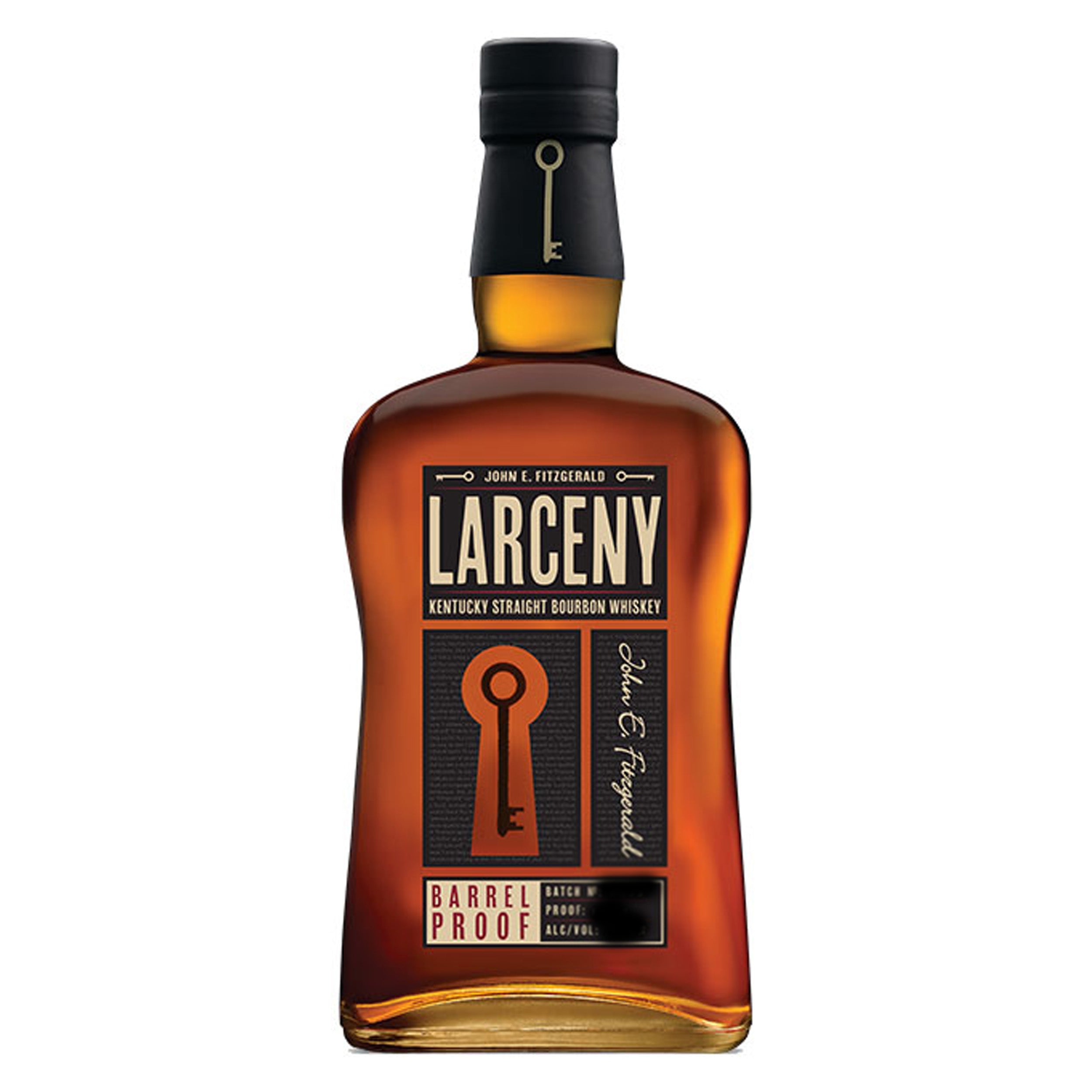 Larceny Barrel Proof Bourbon Whiskey Batch No.A123