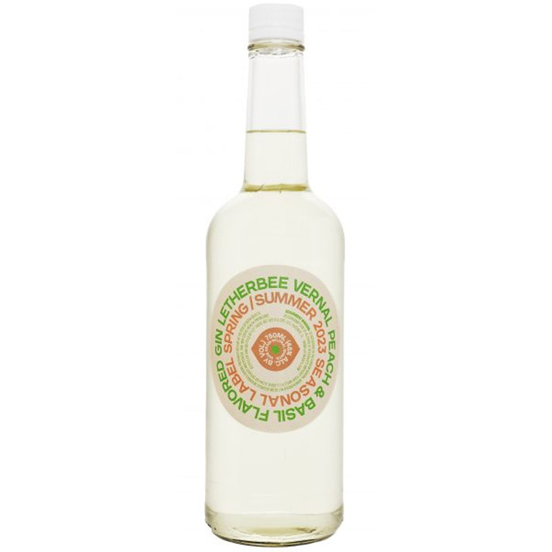 Letherbee Distillers Vernal Peach &amp; Basil Flavored Gin