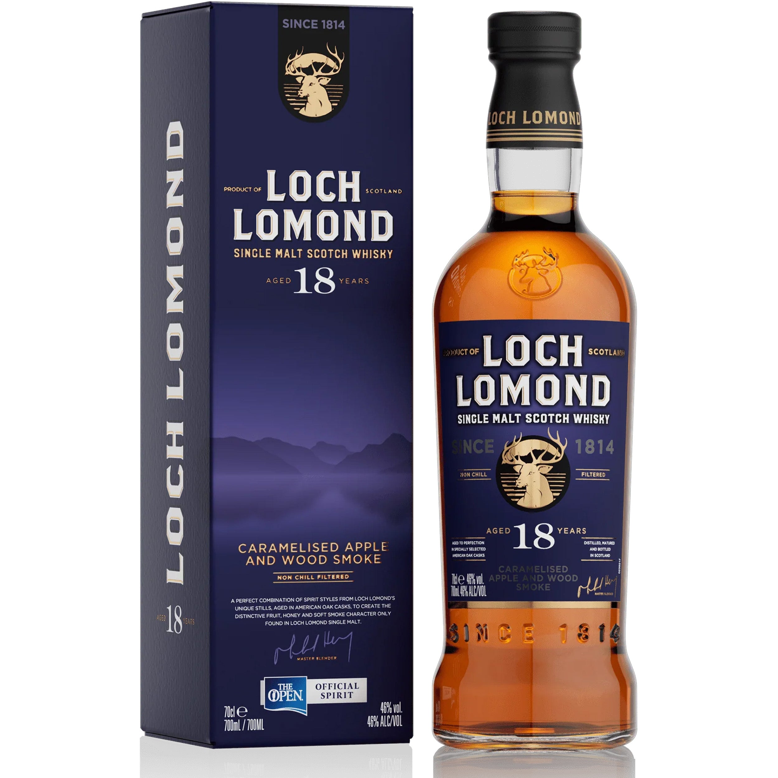 Loch Lomond Single Malt Scotch Whiskey 18Yr