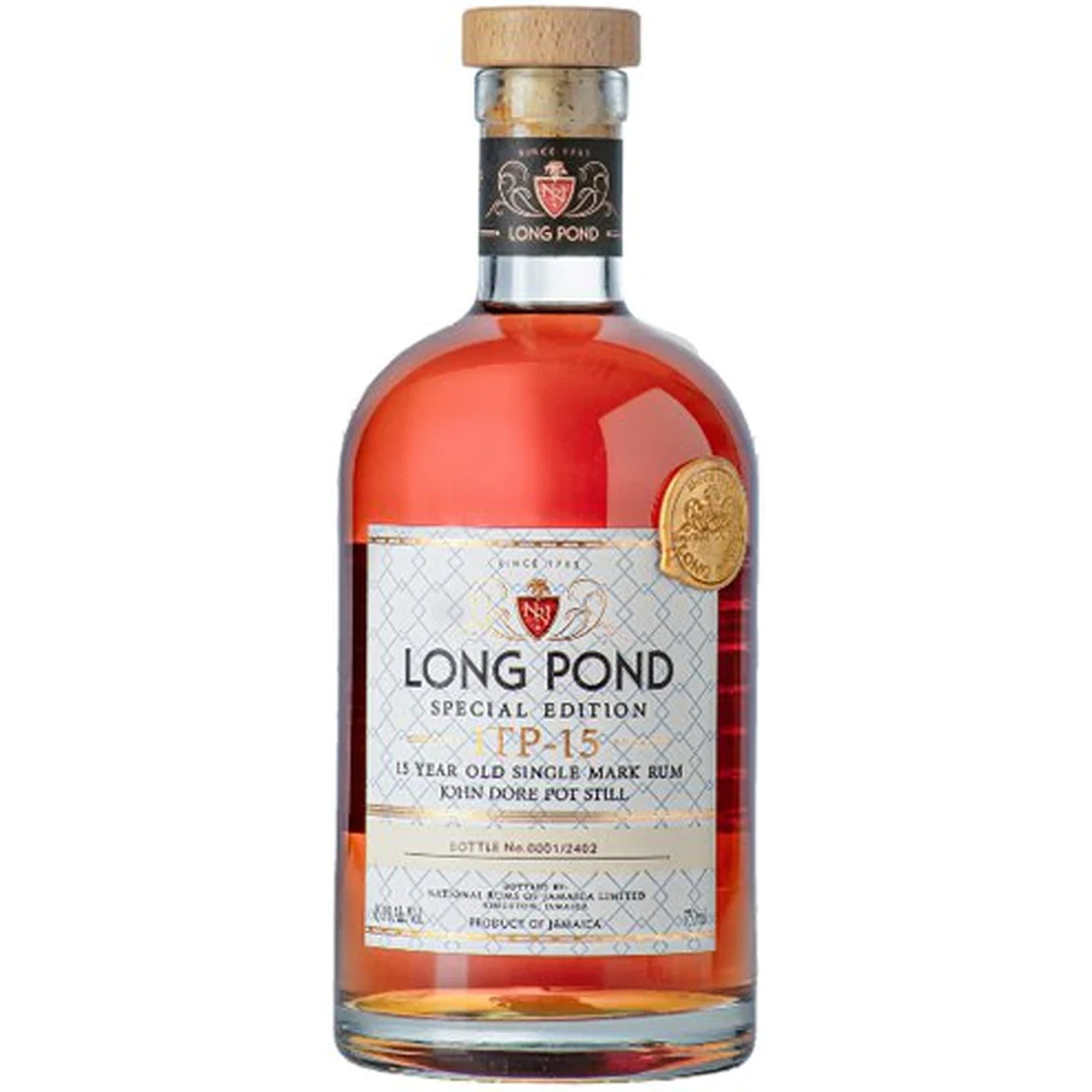 Long Pond Gold Rum ITP-15 John Dore Pot Still Rum