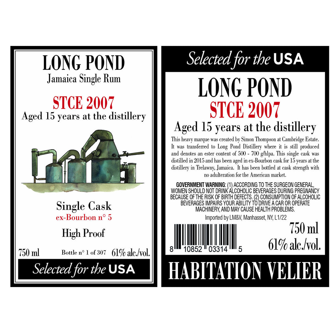 Long Pond STCE 2007 Rum