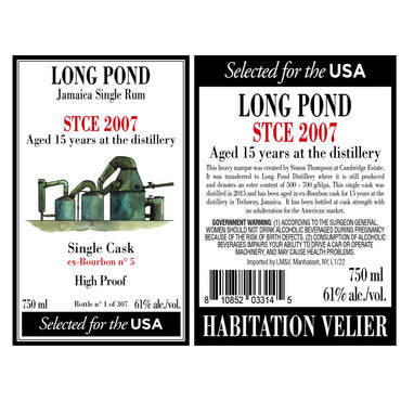 Long Pond STCE 2007 Rum