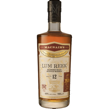 MacNair's 12 Year Old Lum Reek Small Batch Peated Blended Malt Scotch Whisky