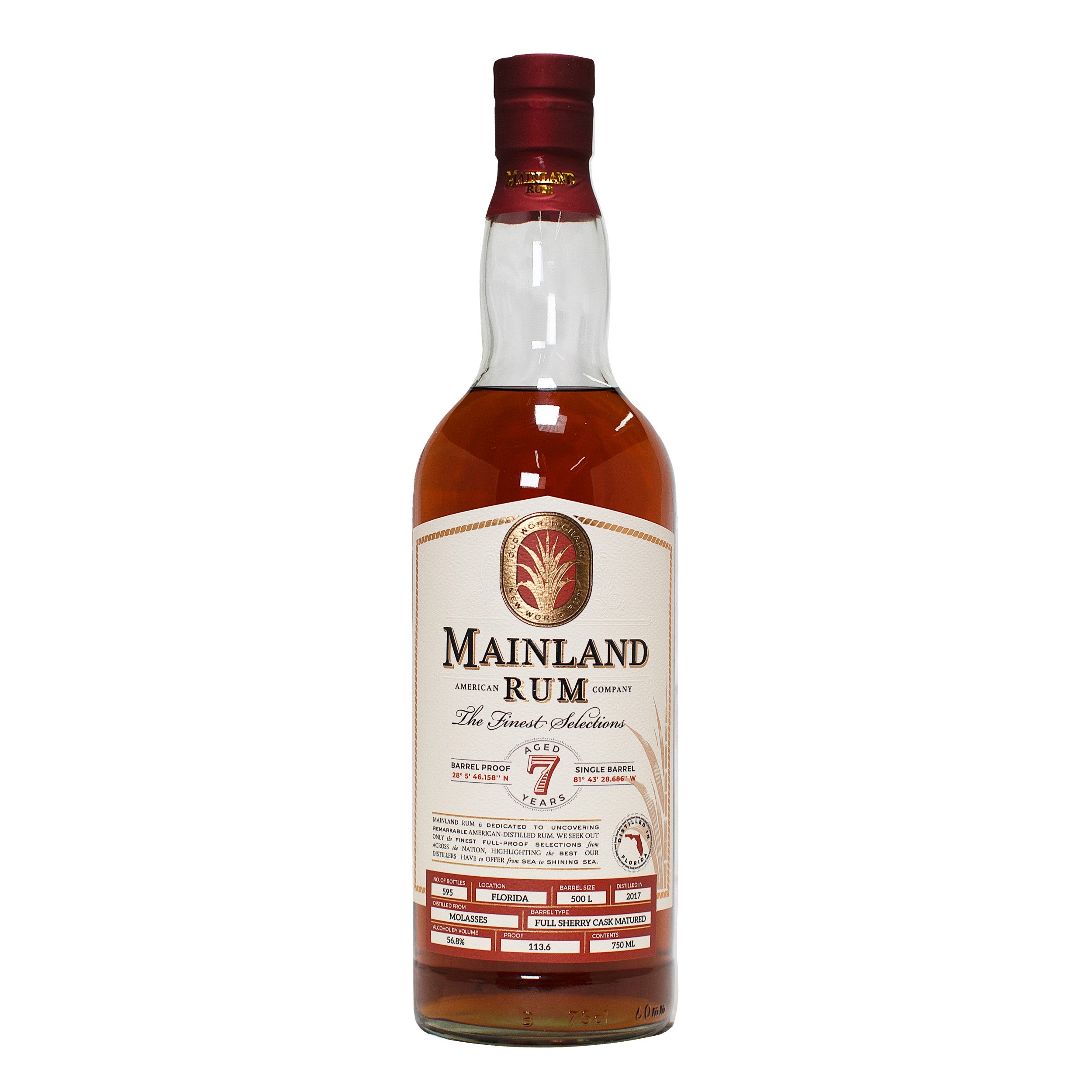 Mainland 7 Year Florida Rum